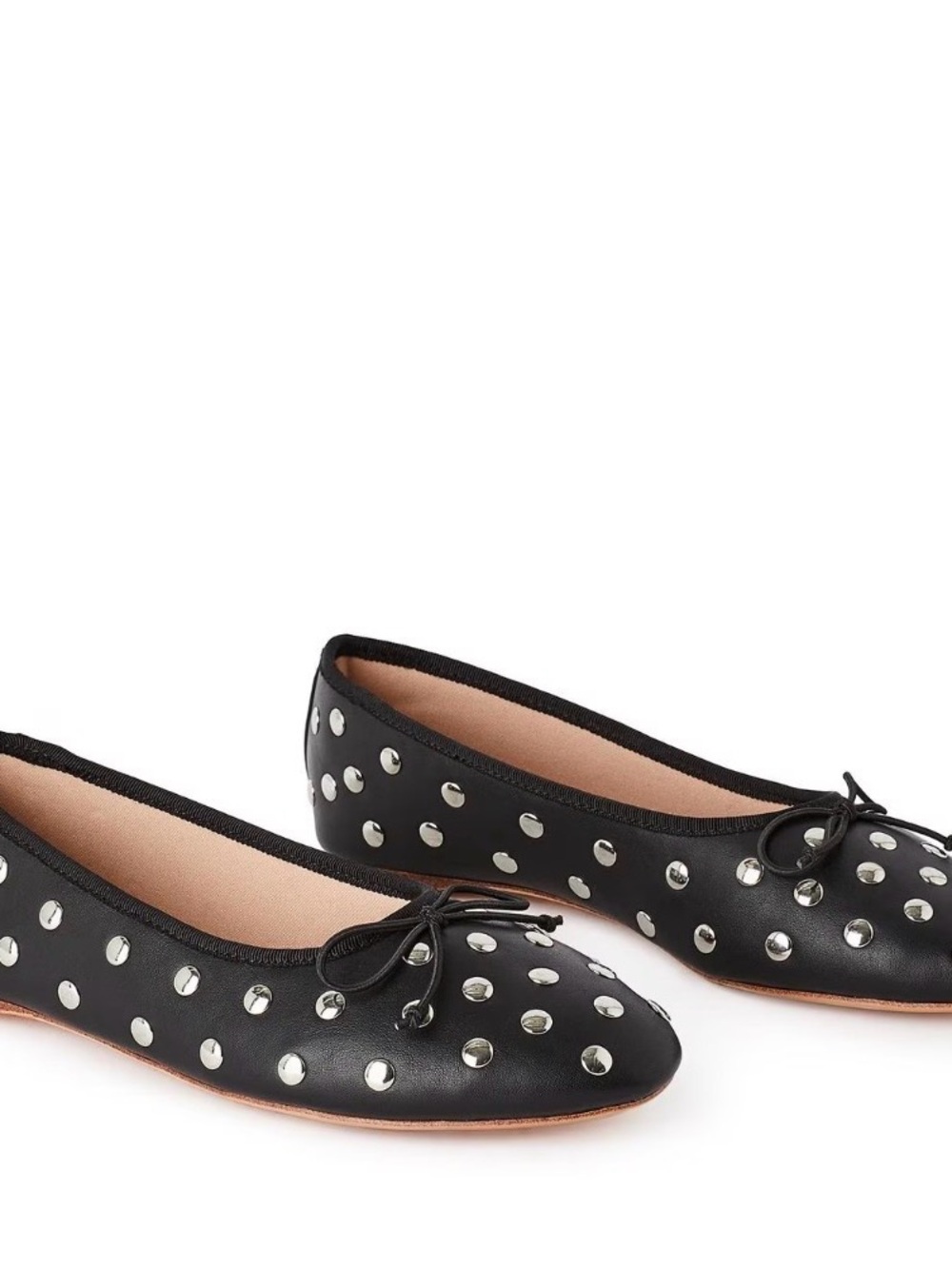 Time and Tru Women’s Studded Ballet Flats